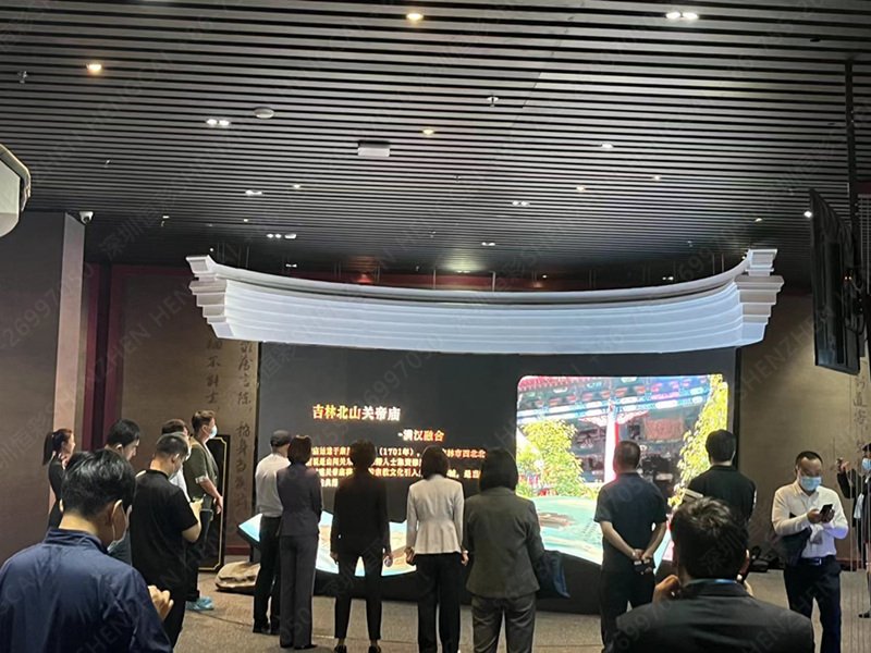 運(yùn)城天下關(guān)公廟，LED顯示屏項(xiàng)目