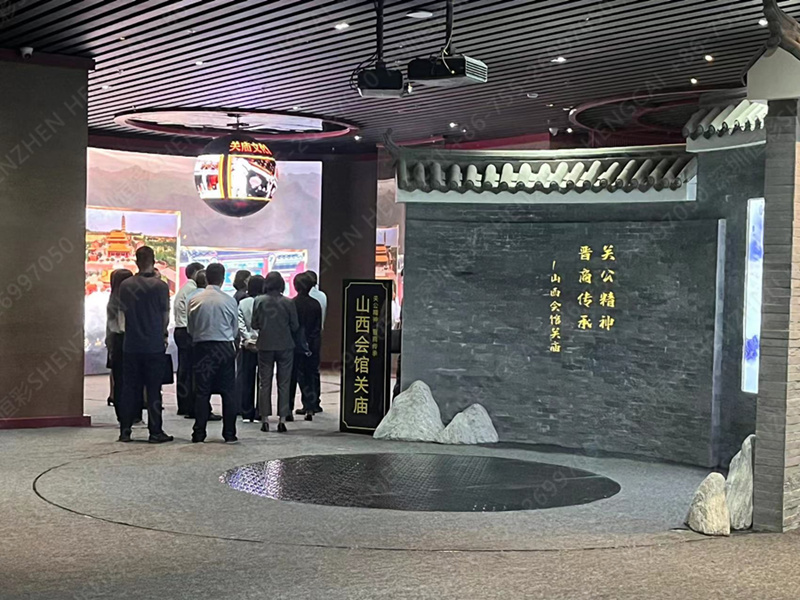 運(yùn)城天下關(guān)公廟，LED顯示屏項(xiàng)目